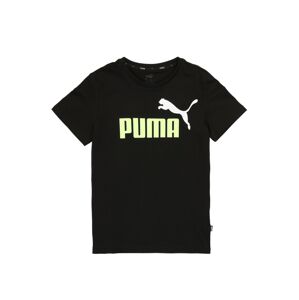 PUMA Funkční tričko  bílá / žlutá / černá