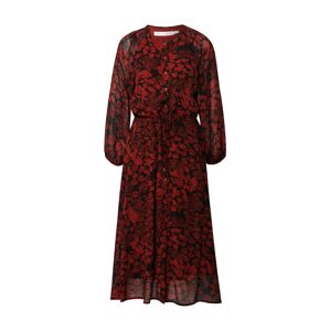 InWear Košilové šaty 'Florizza'  červená / černá