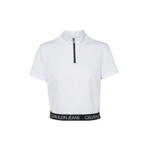 Calvin Klein Jeans Tričko 'MILANO'  černá / bílá