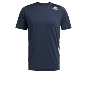 ADIDAS PERFORMANCE Funkční tričko  bílá / noční modrá / červená