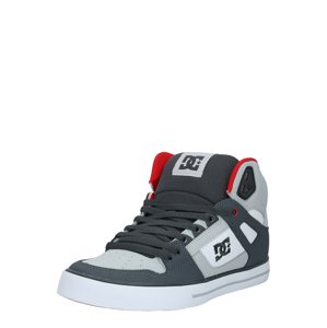 DC Shoes Sportovní boty 'Pure'  bílá / tmavě šedá / světle červená