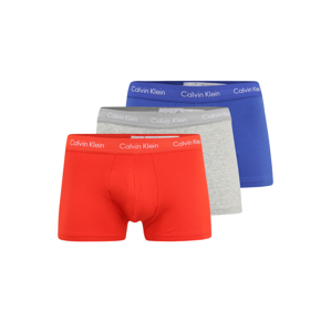 Calvin Klein Underwear Boxerky  světle šedá / královská modrá / světle červená