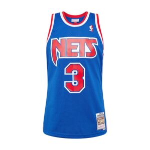 Mitchell & Ness Tričko 'NBA NETS - D.Petrovic'  královská modrá / červená