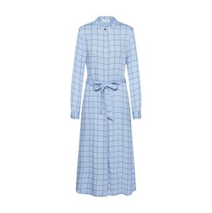 MOSS COPENHAGEN Košilové šaty 'Meline Alana LS Dress AOP'  modrá