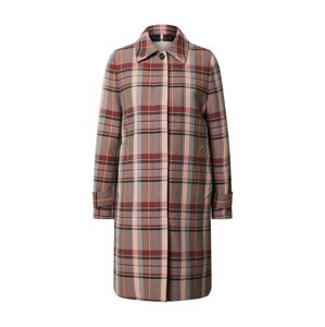 TOMMY HILFIGER Přechodný kabát 'TESS COTTON BLEND CHECK MAC'  pink / mix barev