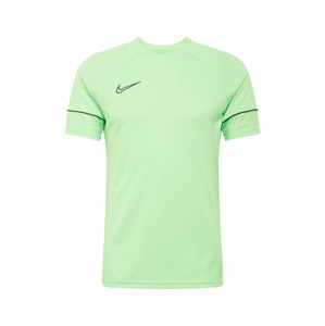 NIKE Funkční tričko  černá / svítivě zelená