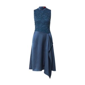 HUGO Koktejlové šaty 'Kisini-1'  modrá