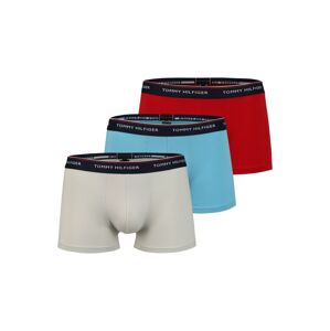 Tommy Hilfiger Underwear Boxerky 'Trunk'  červená / světle šedá / kouřově modrá