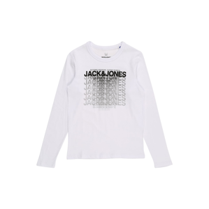 Jack & Jones Junior Tričko 'CLUB'  bílá / černá