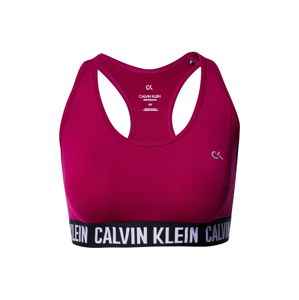 Calvin Klein Performance Sportovní podprsenka  bílá / bobule / černá