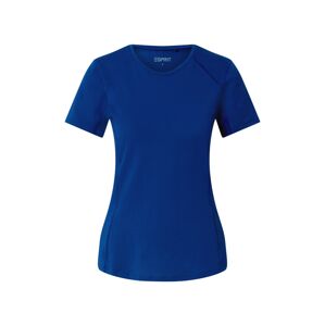 ESPRIT SPORT Funkční tričko 'edry'  bílá / modrá