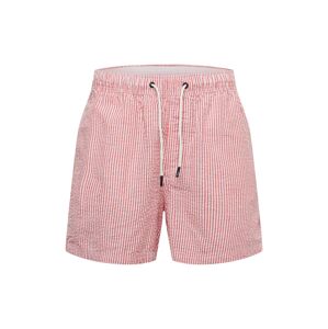 JACK & JONES Plavecké šortky  růžová / bílá