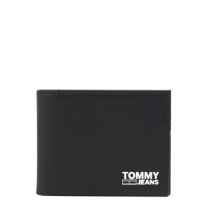 Tommy Jeans Peněženka  černá / bílá