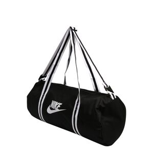 Nike Sportswear Cestovní taška 'Heritage'  černá / bílá