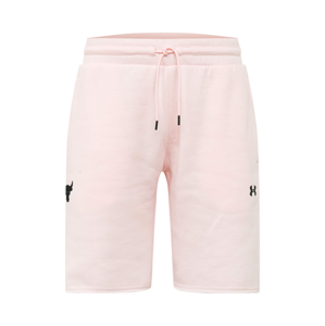UNDER ARMOUR Sportovní kalhoty  růžová / černá