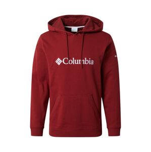 COLUMBIA Mikina  červená / bílá