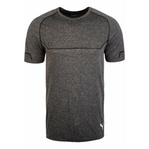 PUMA Funkční tričko 'Evoknit Seamless'  šedý melír