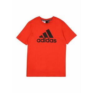 ADIDAS PERFORMANCE Funkční tričko 'BOS'  jasně červená / černá