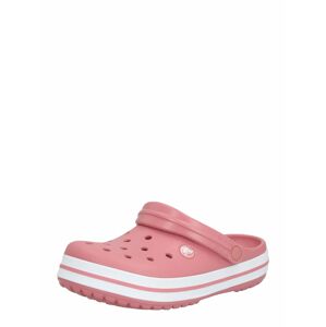 Crocs Pantofle  růžová / bílá