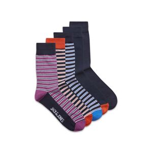 JACK & JONES Ponožky  fialová / mix barev / černá