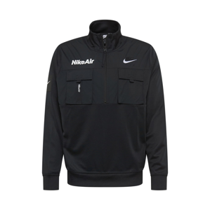 Nike Sportswear Přechodná bunda 'Air'  černá / bílá