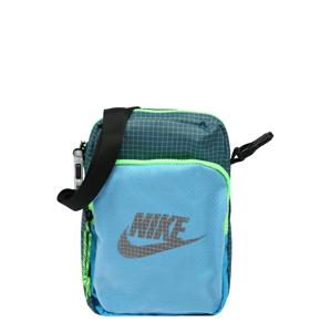 Nike Sportswear Taška přes rameno 'Heritage 2.0'  světlemodrá / svítivě zelená / pastelová modrá / bílá