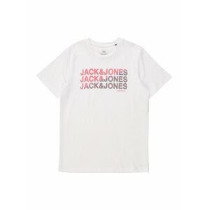 Jack & Jones Junior Tričko  bílá