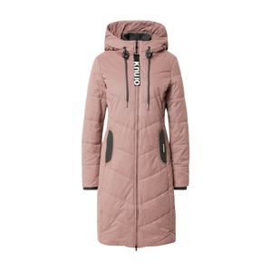 khujo Zimní kabát 'Aribay'  růžová / černá