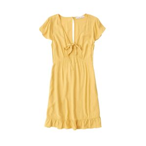 Abercrombie & Fitch Letní šaty 'Babydoll'  žlutá