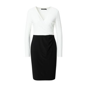 Lauren Ralph Lauren Šaty  černá / bílá