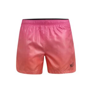 HUGO Plavecké šortky 'MALIBU'  pink / oranžová