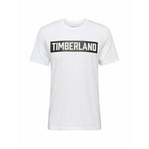 TIMBERLAND Tričko  bílá / černá