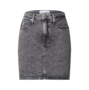 Calvin Klein Jeans Sukně  šedá džínová