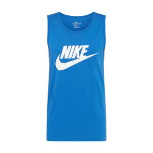Nike Sportswear Tričko  bílá / královská modrá