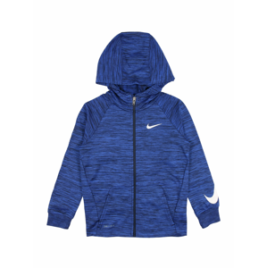 Nike Sportswear Mikina  modrý melír / bílá