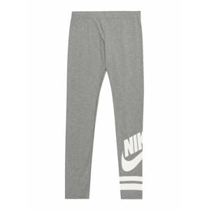 Nike Sportswear Legíny  bílá / šedá