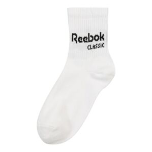 Reebok Classic Ponožky 'CL CORE CREW SOCK 3P'  bílá / černá