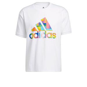 ADIDAS PERFORMANCE Funkční tričko  bílá / mix barev