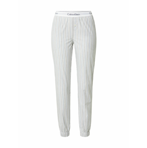 Calvin Klein Underwear Pyžamové kalhoty 'JOGGER'  bílá / šedá / námořnická modř