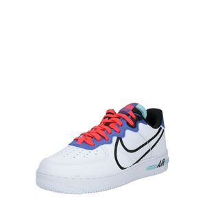 Nike Sportswear Tenisky 'Nike Air Force 1 React'  modrá / bílá / černá