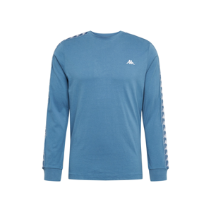 KAPPA Tričko 'GROLF'  kouřově modrá / bílá