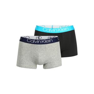 Calvin Klein Underwear Boxerky  tyrkysová / černá / šedá