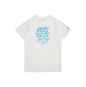 Nike Sportswear Tričko  modrá / bílá
