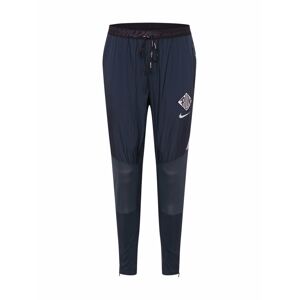 NIKE Sportovní kalhoty 'Phenom Elite'  bílá / námořnická modř / světle šedá