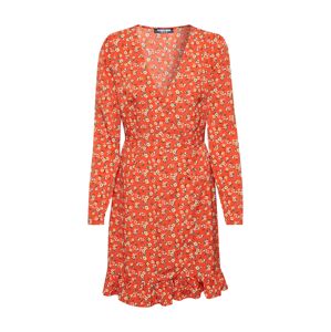 Fashion Union Šaty 'NATTIE'  oranžová / oranžově červená