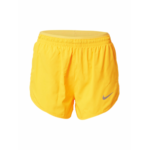 NIKE Sportovní kalhoty  zlatá / oranžová