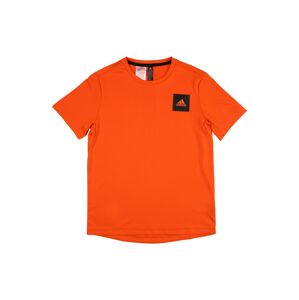 ADIDAS PERFORMANCE Funkční tričko  černá / oranžová
