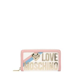 Love Moschino Peněženka 'Pebble'  zlatá / bílá / růžová / modrá