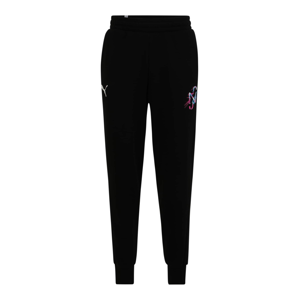 PUMA Sportovní kalhoty 'NEYMAR CREATIVITY'  černá / pink / světlemodrá / bílá