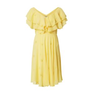 LIU JO JEANS Letní šaty 'Palmen Stickerei'  žlutá / zelená